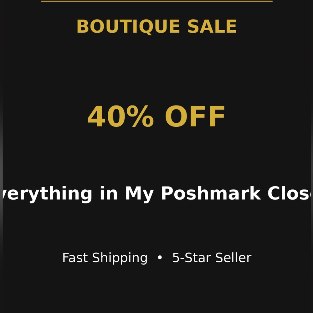 Closet Sale Announcement
